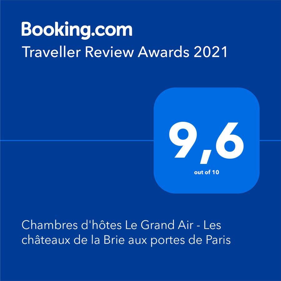 Chambres D'Hotes Le Grand Air - Les Chateaux De La Brie Aux Portes De Paris Ozouer-le-Voulgis Екстериор снимка